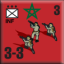 Panzer Grenadier Headquarters Library Unit: France Moroccan Ground Forces INF Panzer Grenadier Headquarters Library Unit: France Moroccan Ground Forces INF for Panzer Grenadier game series