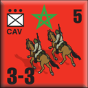 Panzer Grenadier Headquarters Library Unit: France Moroccan Ground Forces CAV for Panzer Grenadier game series