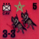 Panzer Grenadier Headquarters Library Unit: France Moroccan Ground Forces CAV for Panzer Grenadier game series