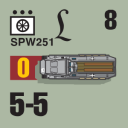 Panzer Grenadier Headquarters Library Unit: Germany 130th 'Lehr' Panzer Division SPW251 for Panzer Grenadier game series
