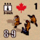 Panzer Grenadier Headquarters Library Unit: Canada Army 3-inch Panzer Grenadier Headquarters Library Unit: Canada Army 3-inch for Panzer Grenadier game series
