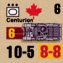 Panzer Grenadier Headquarters Library Unit: Canada Army Centurion for Panzer Grenadier game series