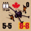 Panzer Grenadier Headquarters Library Unit: Canada Army 17-pdr for Panzer Grenadier game series