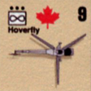 Panzer Grenadier Headquarters Library Unit: Canada Army Hoverfly for Panzer Grenadier game series