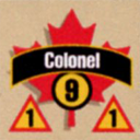 Panzer Grenadier Headquarters Library Unit: Canada Army Colonel for Panzer Grenadier game series