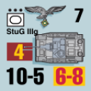 Panzer Grenadier Headquarters Library Unit: Germany Luftwaffe StuGIIIG for Panzer Grenadier game series