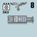 Panzer Grenadier Headquarters Library Unit: Germany Luftwaffe SK9 for Panzer Grenadier game series
