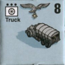 Panzer Grenadier Headquarters Library Unit: Germany Luftwaffe Truck for Panzer Grenadier game series