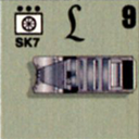 Panzer Grenadier Headquarters Library Unit: Germany 130th 'Lehr' Panzer Division SdKfz-7 for Panzer Grenadier game series