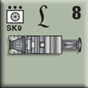 Panzer Grenadier Headquarters Library Unit: Germany 130th 'Lehr' Panzer Division SdKfz-9 for Panzer Grenadier game series