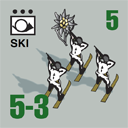 Panzer Grenadier Headquarters Library Unit: Germany Heer Ski for Panzer Grenadier game series