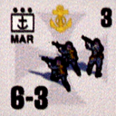 Panzer Grenadier Headquarters Library Unit: Imperial Germany Colonial Defense Force Mar for Panzer Grenadier game series