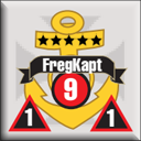 Panzer Grenadier Headquarters Library Unit: Imperial Germany Colonial Defense Force FregKapt for Panzer Grenadier game series