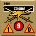 Panzer Grenadier Headquarters Library Unit: Australia Army Colonel for Panzer Grenadier game series