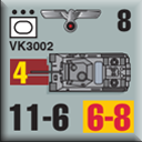 Panzer Grenadier Headquarters Library Unit: Germany Heer VK3002 for Panzer Grenadier game series