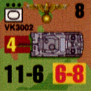 Panzer Grenadier Headquarters Library Unit: Germany Schutzstaffel VK3002 for Panzer Grenadier game series