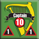 Panzer Grenadier Headquarters Library Unit: Ireland tArm Captain for Panzer Grenadier game series