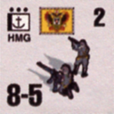 Panzer Grenadier Headquarters Library Unit: Austria-Hungary Kaiserliche undKkönigliche Kriegsmarine HMG for Panzer Grenadier game series