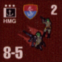 Panzer Grenadier Headquarters Library Unit: Serbia Army HMG for Panzer Grenadier game series