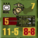 Panzer Grenadier Headquarters Library Unit: United States Marine Corps M26 for Panzer Grenadier game series