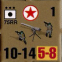 Panzer Grenadier Headquarters Library Unit: North Korea Chosŏn inmin'gun 75RR for Panzer Grenadier game series