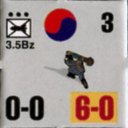 Panzer Grenadier Headquarters Library Unit: South Korea Daehanminguk Yukgun 3.5Bz for Panzer Grenadier game series
