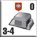 Panzer Grenadier Headquarters Library Unit: Poland Wojska Lądowe Strongpoint for Panzer Grenadier game series
