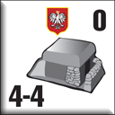 Panzer Grenadier Headquarters Library Unit: Poland Wojska Lądowe Strongpoint for Panzer Grenadier game series