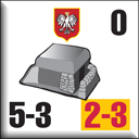 Panzer Grenadier Headquarters Library Unit: Poland Wojska Lądowe Strongpoint for Panzer Grenadier game series