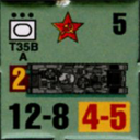 Panzer Grenadier Headquarters Library Unit: Soviet Union Army (RKKA) T-35b for Panzer Grenadier game series