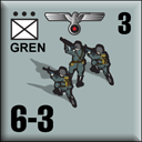Panzer Grenadier Headquarters Library Unit: Germany Heer GREN for Panzer Grenadier game series