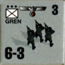 Panzer Grenadier Headquarters Library Unit: Germany Heer GREN for Panzer Grenadier game series