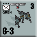 Panzer Grenadier Headquarters Library Unit: Germany Heer GREN for Panzer Grenadier game series