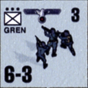 Panzer Grenadier Headquarters Library Unit: Germany Heer GREN for Panzer Grenadier game series