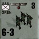 Panzer Grenadier Headquarters Library Unit: Germany Heer GREN for Panzer Grenadier game series