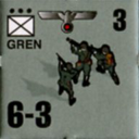Panzer Grenadier Headquarters Library Unit: Germany Heer GREN for Panzer Grenadier game series