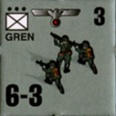 Panzer Grenadier Headquarters Library Unit: Germany Heer GREN for Panzer Grenadier game series