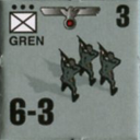Panzer Grenadier Headquarters Library Unit: Germany Heer GREN for Panzer Grenadier game series
