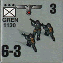 Panzer Grenadier Headquarters Library Unit: Germany Heer GREN for Panzer Grenadier game series