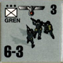 Panzer Grenadier Headquarters Library Unit: Germany Heer GREN for Panzer Grenadier game series