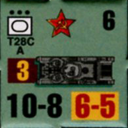 Panzer Grenadier Headquarters Library Unit: Soviet Union Army (RKKA) T-28c for Panzer Grenadier game series