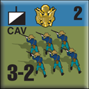 Panzer Grenadier Headquarters Library Unit: United States Army CAV for Panzer Grenadier game series