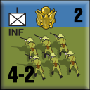 Panzer Grenadier Headquarters Library Unit: United States Army INF for Panzer Grenadier game series
