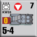 Panzer Grenadier Headquarters Library Unit: Austria Army KW-33 for Panzer Grenadier game series