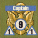 Panzer Grenadier Headquarters Library Unit: United States Army Captain for Panzer Grenadier game series