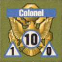 Panzer Grenadier Headquarters Library Unit: United States Army Colonel for Panzer Grenadier game series