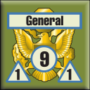 Panzer Grenadier Headquarters Library Unit: United States Army General for Panzer Grenadier game series