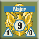 Panzer Grenadier Headquarters Library Unit: United States Army Major for Panzer Grenadier game series