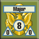 Panzer Grenadier Headquarters Library Unit: United States Army Major for Panzer Grenadier game series
