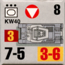 Panzer Grenadier Headquarters Library Unit: Austria Army KW-40 for Panzer Grenadier game series